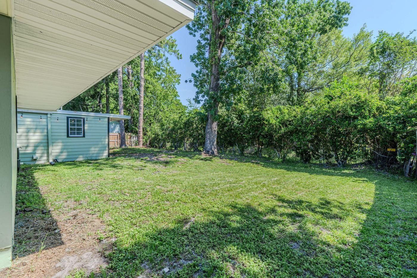 outdoor spaces at JaxStay furnished home in Mandarin Jacksonville Florida